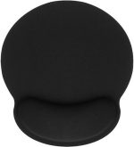 Mouse Pad 250mm με Στήριγμα καρπού Μαύρο 5901737891174