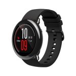 22mm For Amazfit GTR 3   For Amazfit GTR 3 Pro   For Amazfit GTR 2e   For Amazfit GTR 2   For Amazfit 3   For Amazfit GTR 47mm   For Amazfit Pace   For Amazfit Stratos   For Amazfit 2 Stratos 22mm μονόχρωμο λουράκι ρολογιού από μαλακή σιλικόνη (μαύρο)