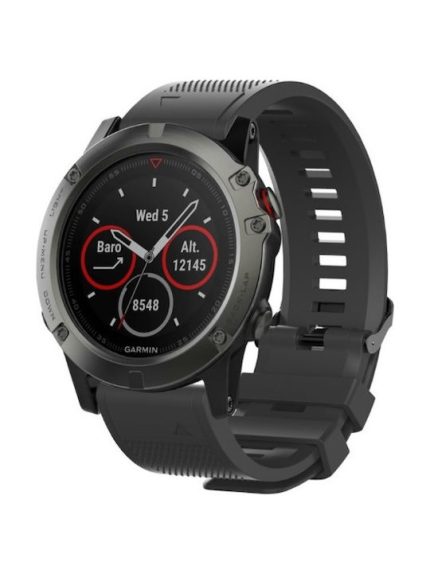 Tactical 668 Λουράκι Σιλικόνης Μαύρο (Fenix 6X / 6X Pro / 7X)