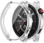 Για Amazfit GTR 4 ENKAY Καπέλο-Prince Ηλεκτρική θήκη TPU με φιλμ οθόνης (ασημί)