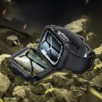 Αδιάβροχη θήκη ρολογιού Armor από σκληρυμένο γυαλί οθόνης για Apple Watch Series 8&7 45mm (Army Green) - Image 2