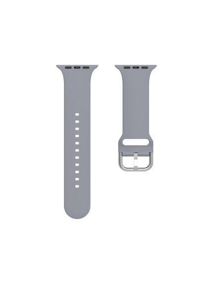 Λουράκι Σιλικόνης Γκρι (Apple Watch 38/40/41mm)
