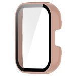 Για Redmi Watch 3 Active PC + Tempered Film Ενσωματωμένη προστατευτική θήκη ρολογιού (ροζ) - Image 4
