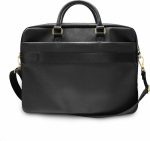 Guess Vintage Script Τσάντα Ώμου / Χειρός για Laptop 15.6" σε Μαύρο χρώμα - Image 3