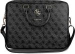 Guess Vintage Script Τσάντα Ώμου / Χειρός για Laptop 15.6" σε Μαύρο χρώμα - Image 4