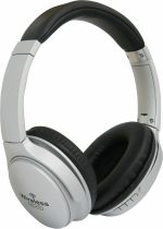MS-K10 Ασύρματα/Ενσύρματα Over Ear Ακουστικά με 6 ώρες Λειτουργίας Ασημί - Image 3