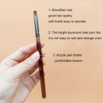 Art Pen Set Εργαλεία Διακόσμησης σε Καφέ Χρώμα