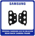 Samsung Τζαμάκι Κάμερας Μαύρο για Galaxy A32 5G (Service Pack) - Image 2