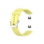 Λουράκι Σιλικόνης για Huawei Watch Fit TIA-B09 – Κίτρινο