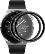 2 ΤΕΜ Για Huawei Watch GT 3 Pro 46mm ENKAY 3D Full Coverage Soft PC Edge + PMMA HD Screen Watch Film