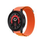 Για Amazfit GTS4 Mini / Coros Pace 2 20mm Universal Nylon Loop Watch Band (Πορτοκαλί)