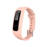 For Huawei Honor Band 4 Running Version / Band 3e Universal Silicone Watch Band(Light Pink)