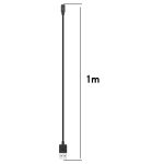 For Xiaomi Mi Bnad 8 Pro Smart Watch Charging Cable, Length:1m(Black) - Image 6