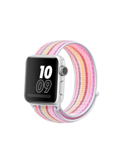 Λουράκι Υφασμάτινο Ροζ (Apple Watch 38/40/41mm)