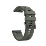 Για Garmin Fenix ​​7s 20mm Silicone Watch Band (Amygreen)
