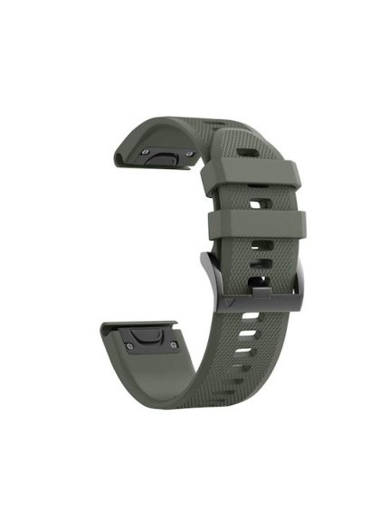 Για Garmin Fenix ​​7s 20mm Silicone Watch Band (Amygreen)