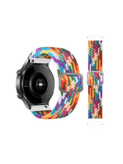 Braided Λουράκι Υφασμάτινο Πολύχρωμο (Galaxy Watch 42mm)