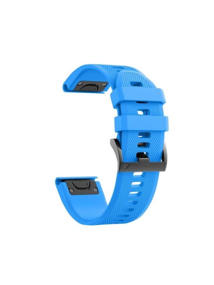 Για Garmin Fenix ​​7s 20mm Silicone Watch Band (Skyblue)