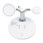 Ασύρματος Φορτιστής (Qi Pad) 25W Λευκός (X970 Wireless / Magsafe 3in1) - Image 3