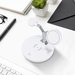 Ασύρματος Φορτιστής (Qi Pad) 25W Λευκός (X970 Wireless / Magsafe 3in1) - Image 4
