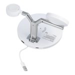 Ασύρματος Φορτιστής (Qi Pad) 25W Λευκός (X970 Wireless / Magsafe 3in1) - Image 5