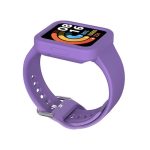 Λουράκι Σιλικόνης Για Xiaomi Redmi Watch 2 Lite (ανοιχτό μωβ)