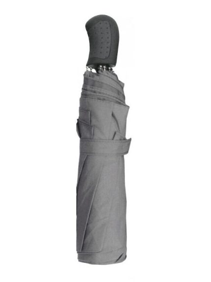 Trend Haus 58cm Αυτόματη Ομπρέλα Βροχής Σπαστή Γκρι