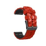 Λουράκι σιλικόνης Football Pattern Two-Color για το Xiaomi Mi Watch Red / Black