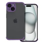 Θήκη MINI BUMPERS με προστασία νησίδας κάμερας για IPHONE 15 μωβ - Image 4