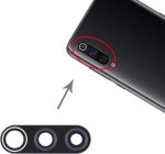 Τζαμάκι Κάμερας Μαύρο για Redmi 9 - Image 5
