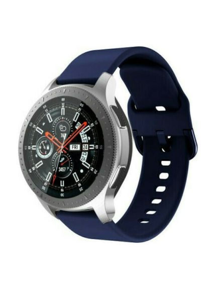 Λουράκι Σιλικόνης Navy Μπλε (Huawei Watch GT / GT2 (46mm) / Honor Magic Watch 2)