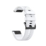 Για Garmin Fenix ​​7s 20mm Silicone Watch Band (Λευκό)