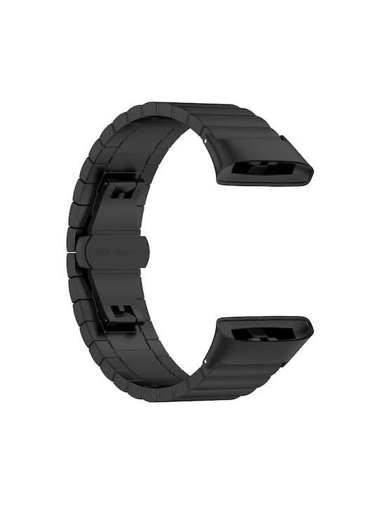 5e7db745-bc2e-4ce6-9425-4e9a8ba28b81_0.jpg For Xiaomi Redmi Watch 3 One-bead Steel Metal Watch Band(Black) - Image 1