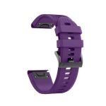 Για Garmin Fenix ​​7s 20mm Silicone Watch Band (Purple)
