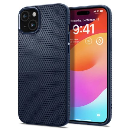 Θήκη SPIGEN Liquid Air για IPHONE 15 navy blue