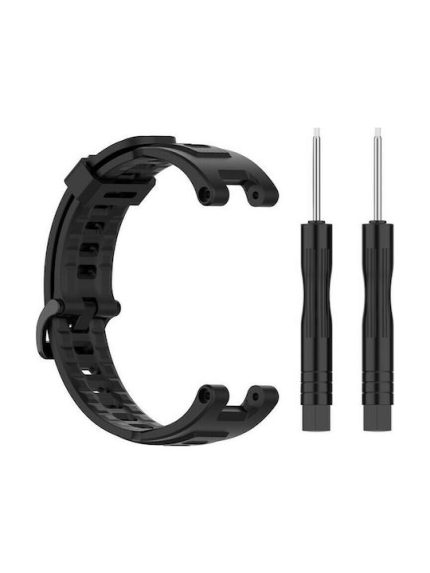 Λουράκι σιλικόνης για το Amazfit T-Rex/Amazfit T-Rex Pro - Black