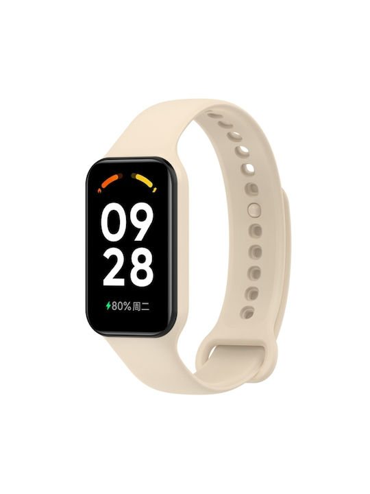 6240a5cf-7d9a-4928-a427-95c213d0be91_0.jpg Για Redmi Band 2 Solid Color Silicone Integrated Band (Dream White) - Image 1