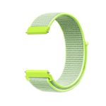 For Samsung Galaxy Watch 42mm Nylon Braided Watch Band   (Light Yellow)