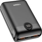 Veger S20 Power Bank 20000mAh 20W με 2 Θύρες USB-A και Θύρα USB-C Power Delivery / Quick Charge 3.0 Μαύρο