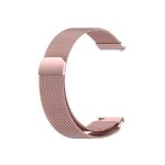 Για Huawei Watch GT 3 46mm/GT Runner 22mm Milan Metal Watch Band (Rose Pink)