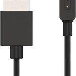 For Xiaomi Mi Band 8 / 7 Pro / Redmi Watch 2 / Band 2 Mijobs Watch Charging Cable, Length:1m(Black)