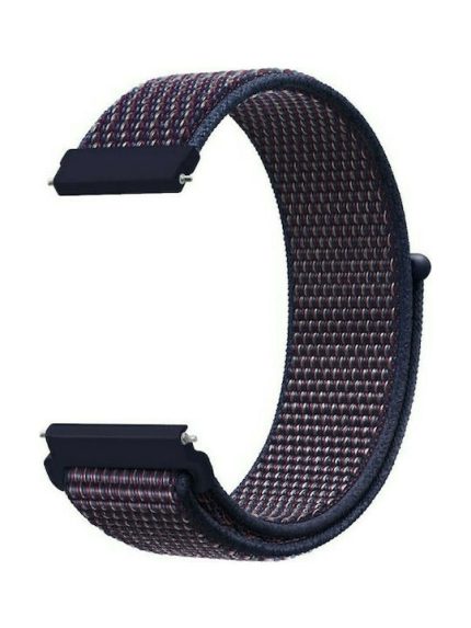 QuickFit Nylon Λουράκι Υφασμάτινο Navy Μπλε (Huawei Watch GT / GT2 (46mm))