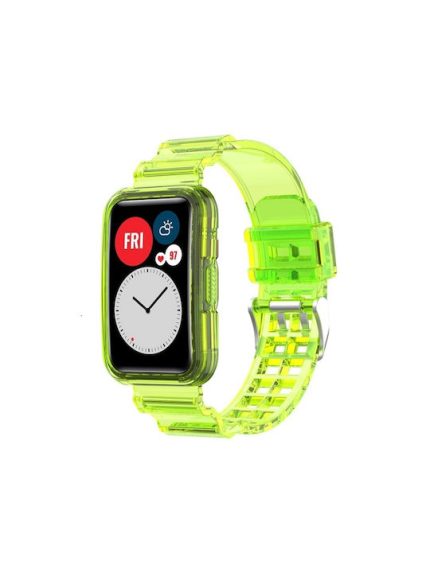 Integrated Λουράκι Σιλικόνης Διάφανο (Huawei Watch Fit 2)