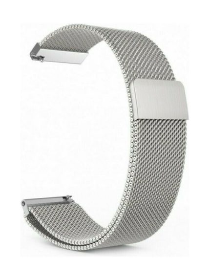 Milanese Λουράκι Μεταλλικό Ασημί (Galaxy Watch4 / Watch4 Classic)