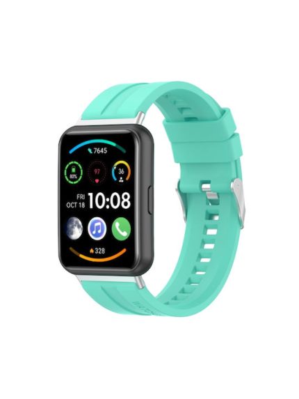 Για Huawei Watch Fit 2 Tire Tread Watch Band (Aurora Blue)