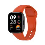 Για Redmi Watch 3 Loop Solid Color Silicone Watch Band (Πορτοκαλί)