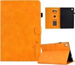 Για Huawei MatePad T 10 / T 10s / Honor Pad 6 / X6 Embossed Smile Flip Tablet Δερμάτινη θήκη (Khaki)
