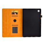 Για Huawei MatePad T 10 / T 10s / Honor Pad 6 / X6 Embossed Smile Flip Tablet Δερμάτινη θήκη (Khaki) - Image 4