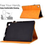 Για Huawei MatePad T 10 / T 10s / Honor Pad 6 / X6 Embossed Smile Flip Tablet Δερμάτινη θήκη (Khaki) - Image 6