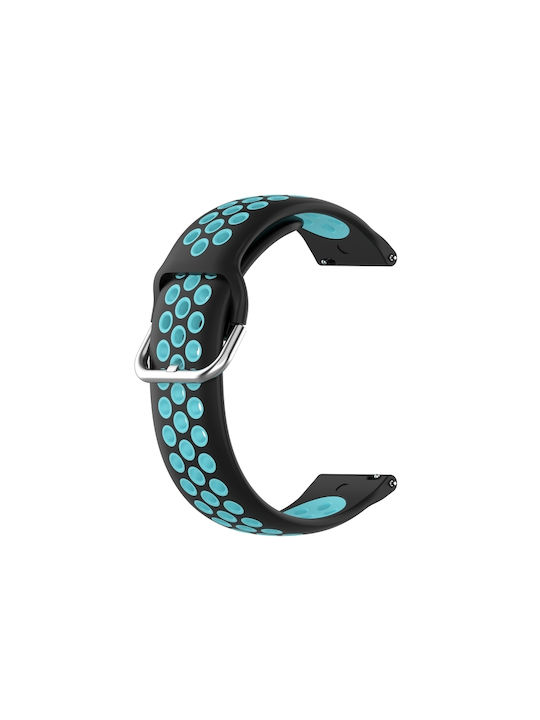 77fd5c63-4b7e-4596-830f-d9a5d955e92e_0.jpg Για Huawei Watch 3 / 3 Pro 22mm Sport Band σιλικόνης δύο χρωμάτων (Black Mint Green)Εφαρμοσμένα μοντέλα: κατάλληλα για Huawei Watch 3, Watch 3 Pro, Watch GT2 pro, Watch GT2 pro ECG, Watch GT 2e, Watch GT (42mm, 46mm), Watch GT2 46mm , Honor Watch GS PRO, - Image 1